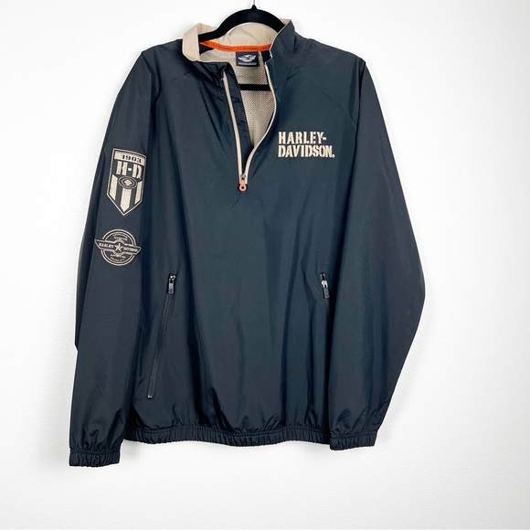 HarleyDavidson Jackets & Coats Harley Davidson 4 Zip Windbreaker